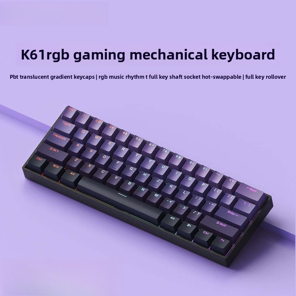 Gaming Keyboard Mobile - Teclado Mecânico Sem Fio 60% Bluetooth