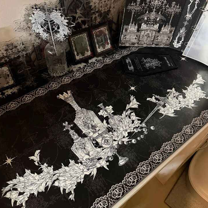 Gaming Keyboard And Mouse Pad - Mouse Pad Extra Grande Divine Realm