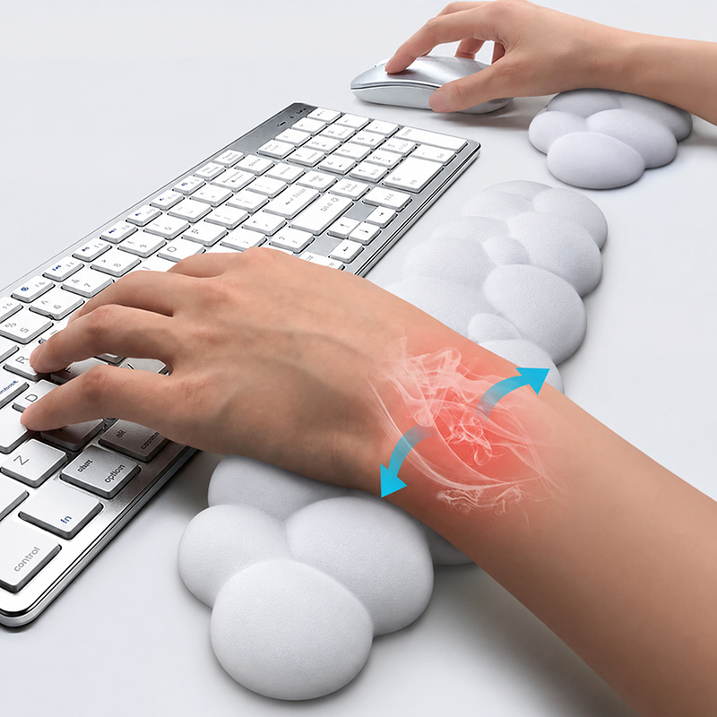 Gaming Keyboard Hand - Mouse Pad com Apoio de Punho