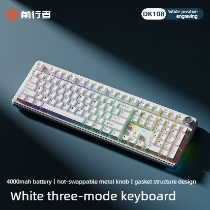 Keyboard Gaming Mac - Teclado Mecânico Sem Fio EWEADN DK108