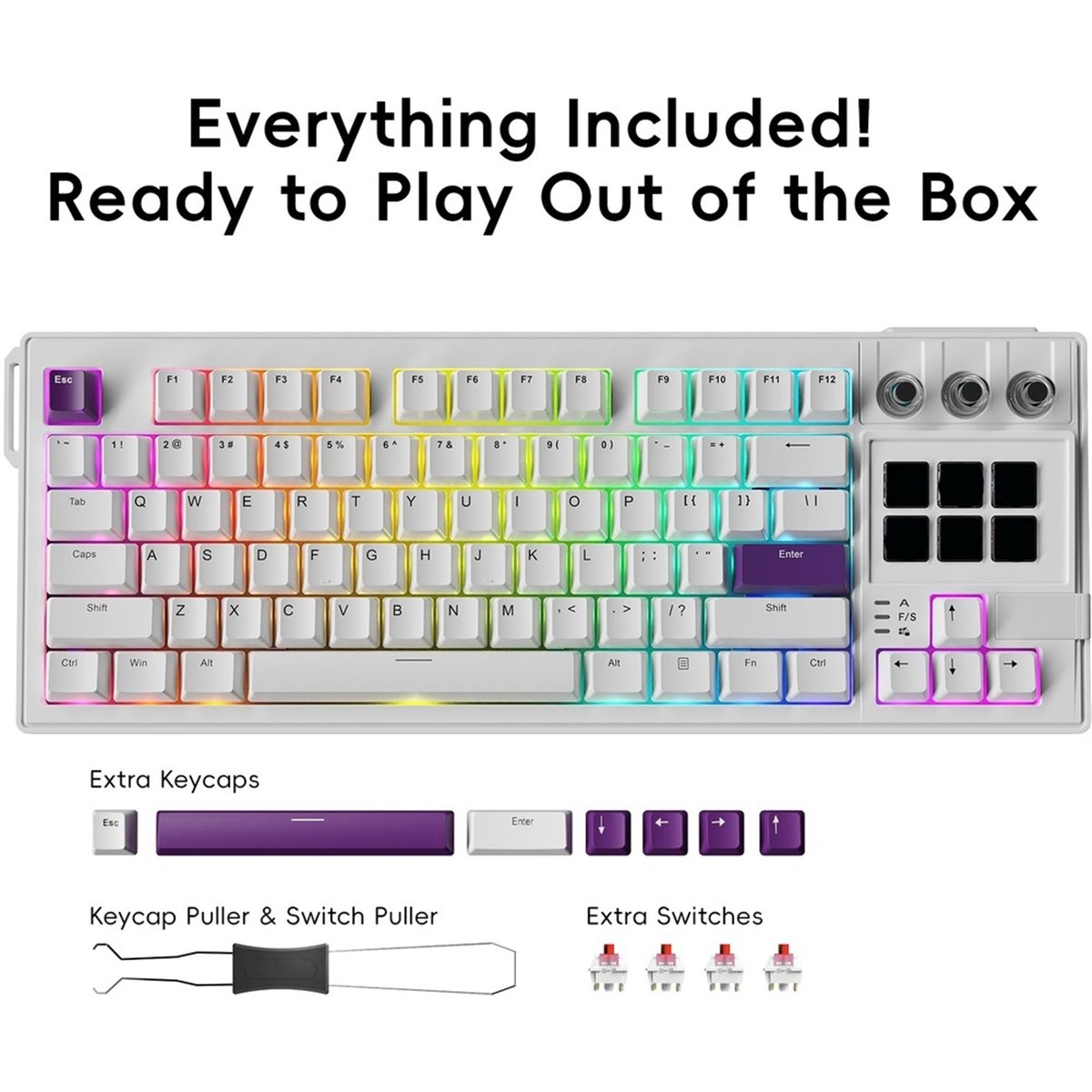 Atualização. Teclado Mecânico  - Gaming Keyboard Ergonomic avaliação e preço