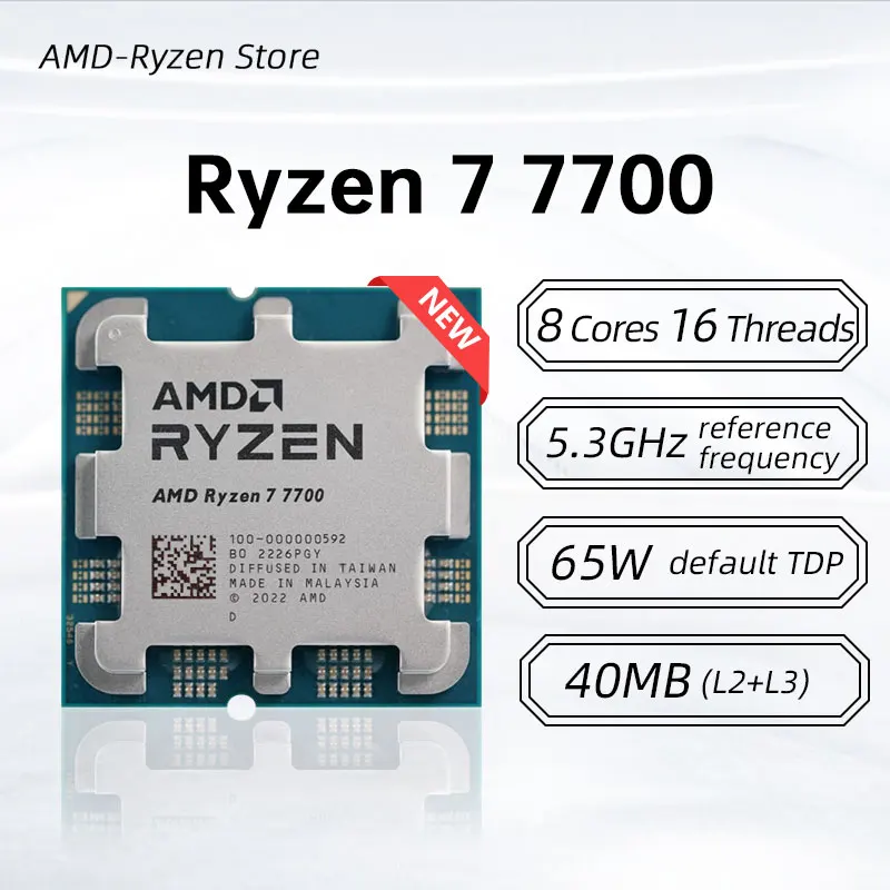Novo Processador AMD Ryzen 7 7 - Amd Cpu Ryzen 7 avaliação e preço