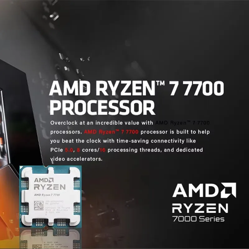 Novo Processador AMD Ryzen 7 7 - Amd Cpu Ryzen 7 avaliação e preço