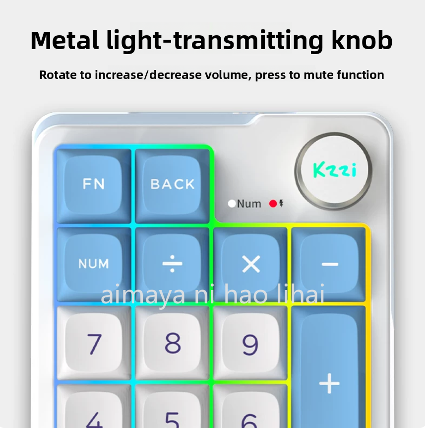 Teclado Mecânico Sem Fio Kzzi  - Gaming Keyboard Mini Mechanical avaliação e preço