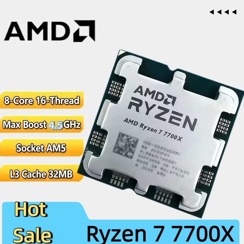 Processador AMD Ryzen 7 7700X  - Amd Cpu Ryzen 7 avaliação e preço