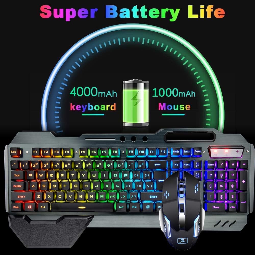 Combinação de teclado e mouse  - Gaming Keyboard Ergonomic avaliação e preço