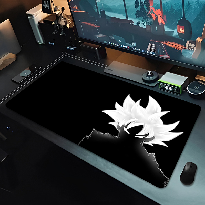 Mouse Pad Grande DBZ Black Ani - Gaming Keyboard He avaliação e preço