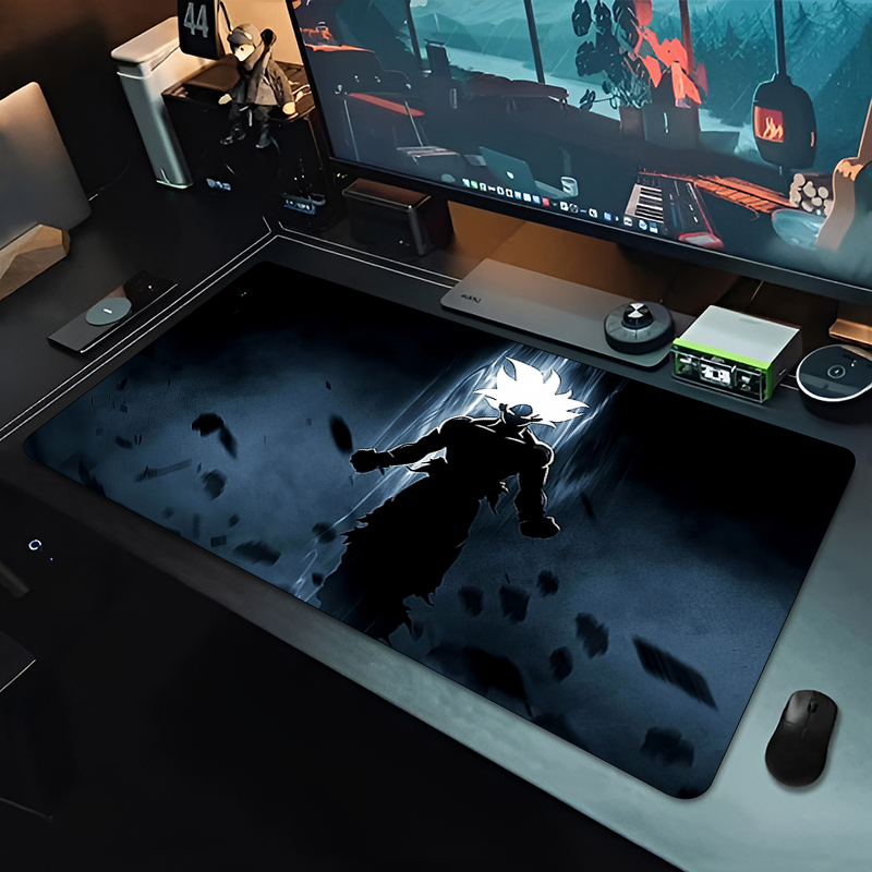Mouse Pad Grande DBZ Black Ani - Gaming Keyboard He avaliação e preço