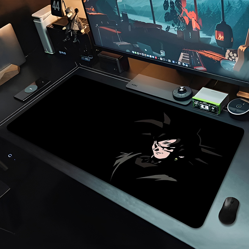 Mouse Pad Grande DBZ Black Ani - Gaming Keyboard He avaliação e preço