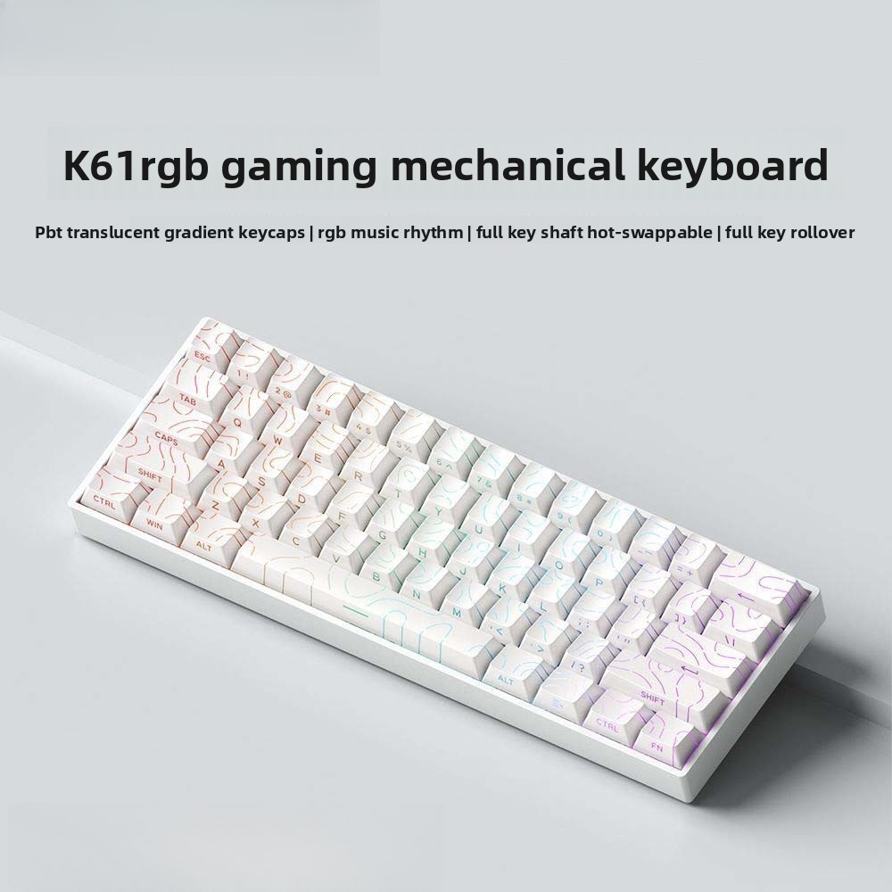Teclado Mecânico Sem Fio 60% B - Gaming Keyboard Mobile avaliação e preço