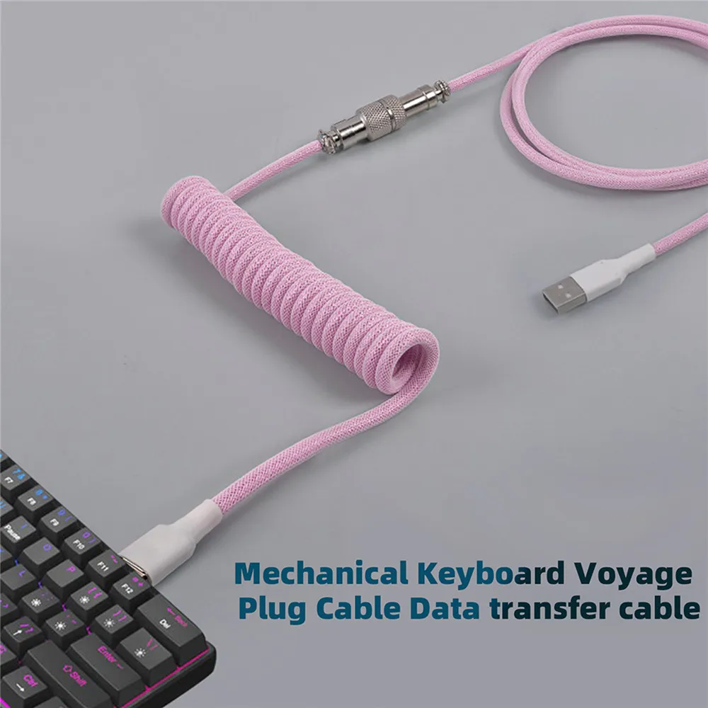 Novo teclado mecânico cabo enr - Gaming Keyboard Types avaliação e preço
