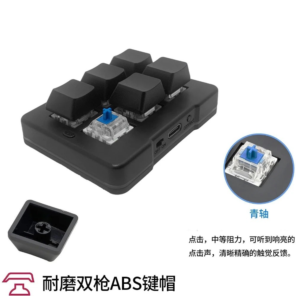 Mk623pro teclado mecânico macr - Gaming Keyboard Mini Mechanical avaliação e preço
