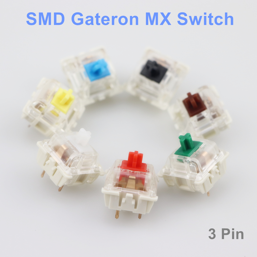 Switches Gateron SMD para tecl - Keyboard Gaming Blue Switch avaliação e preço