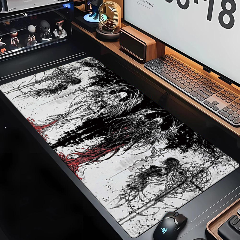 Tapete de borracha antiderrapa - Gaming Keyboard Mouse avaliação e preço