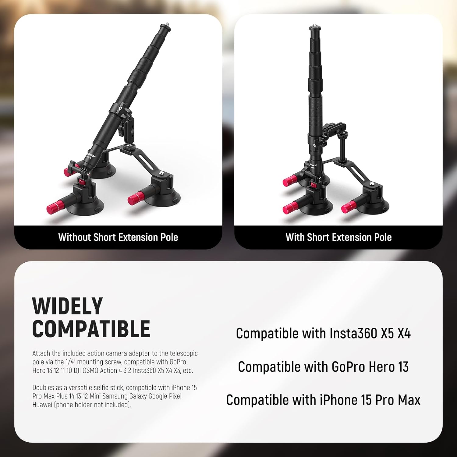 Suporte de Carro com Triplo Ve - Stabilizer Screw In avaliação e preço