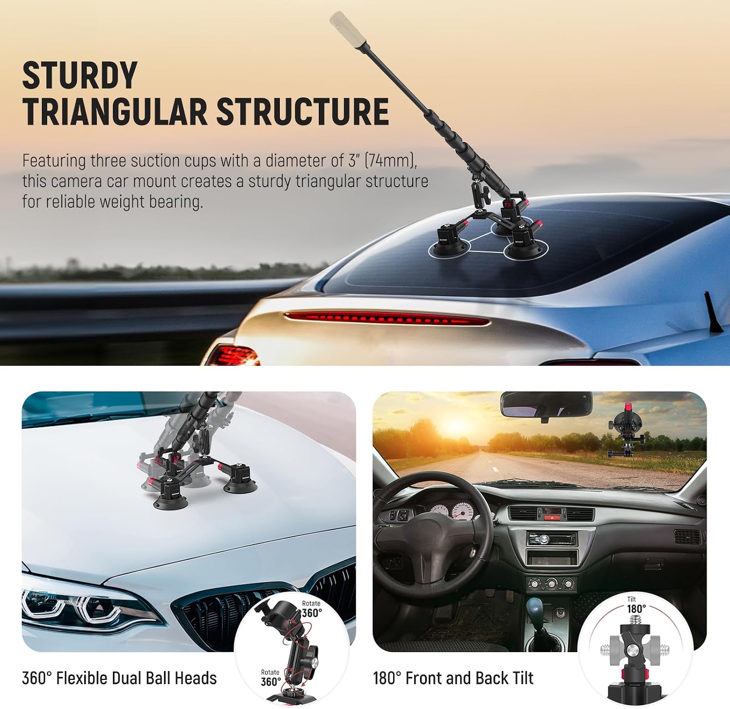 Suporte de Carro com Triplo Ve - Stabilizer Screw In avaliação e preço