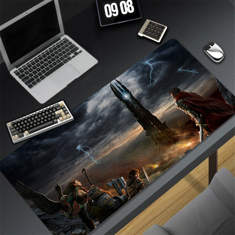 Mousepad de borracha mouse pad - Gaming Keyboard Hand avaliação e preço