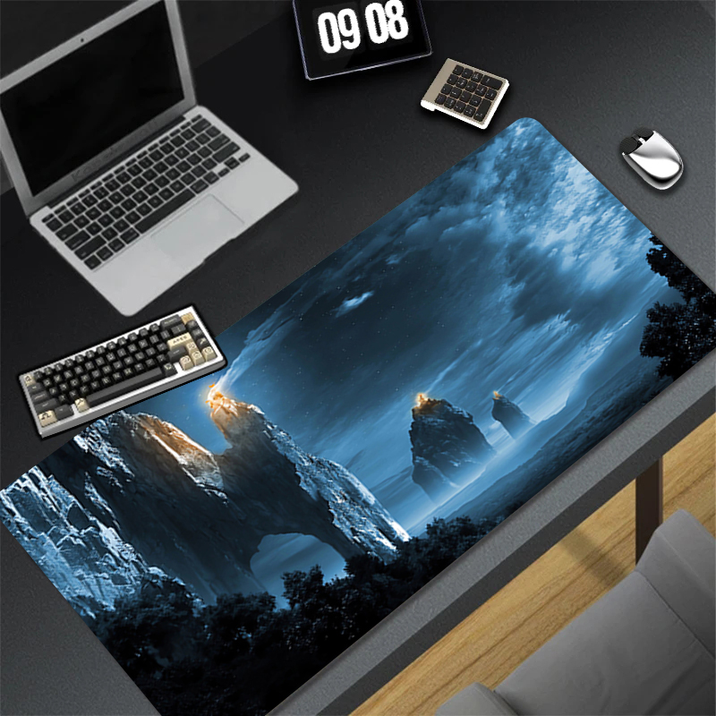 Mousepad de borracha mouse pad - Gaming Keyboard Hand avaliação e preço
