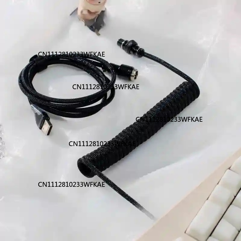Cabo de Alimentação Espiral Re - Gaming Keyboard Types avaliação e preço