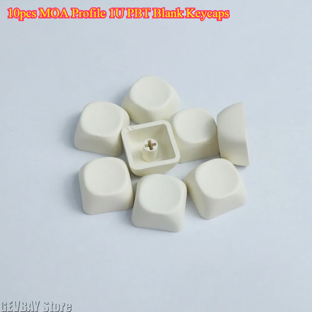 10 Teclas em Branco PBT Perfil - Gaming Keyboard Typewriter avaliação e preço