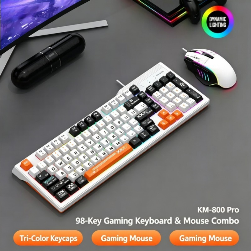 K8pro 3 em 1 Combo Gamer com T - Gaming Keyboard Mouse And Headset Combo avaliação e preço