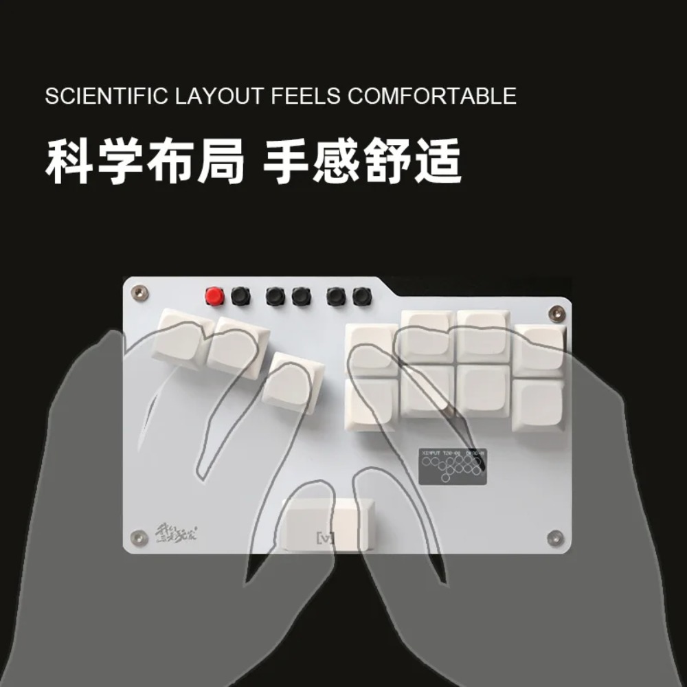 HitBox Mini Teclado Portátil A - Gaming Keyboard Ergonomic avaliação e preço