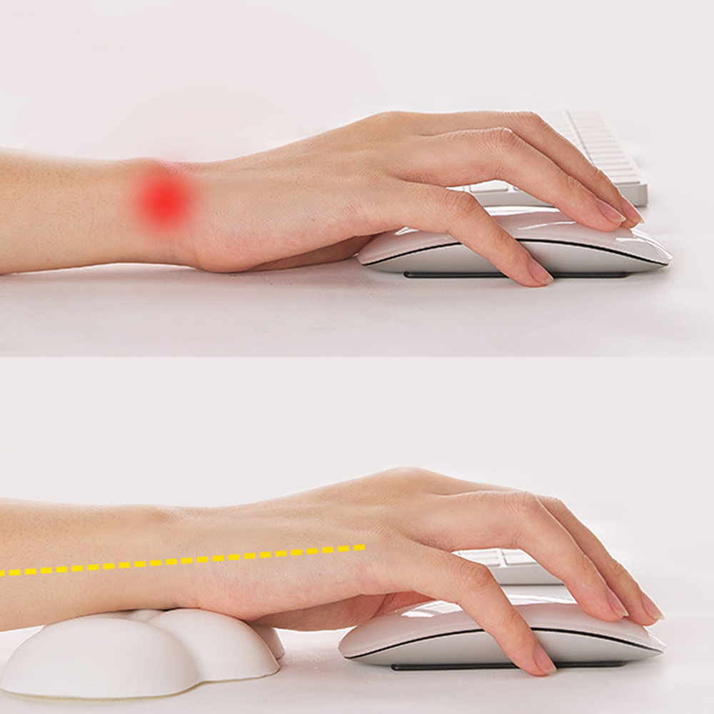 Mouse pad com descanso de puls - Gaming Keyboard Hand avaliação e preço