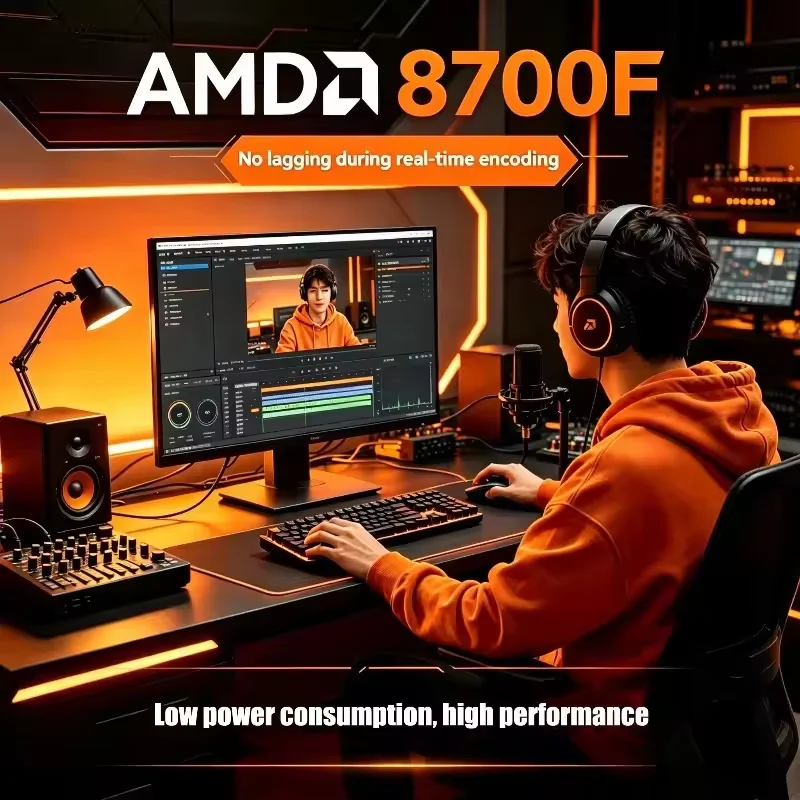 Processador AMD Ryzen 7 8700F  - Amd Cpu Ryzen 7 avaliação e preço