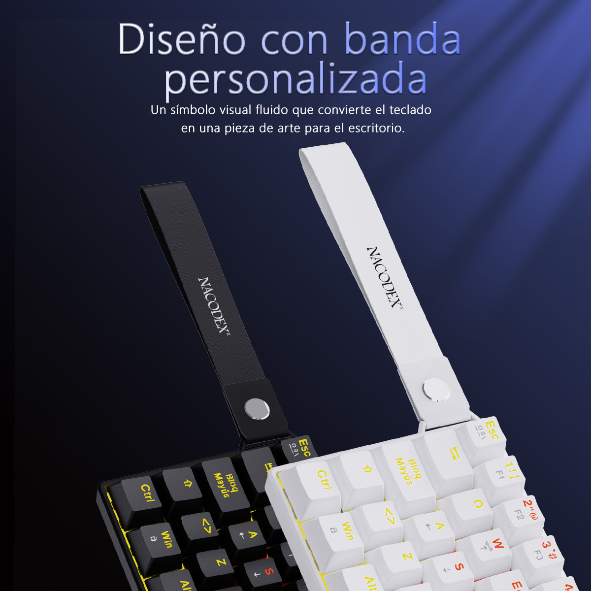 Teclado Mecânico Gamer AJAZZ N - Gaming Keyboard Mini Mechanical avaliação e preço