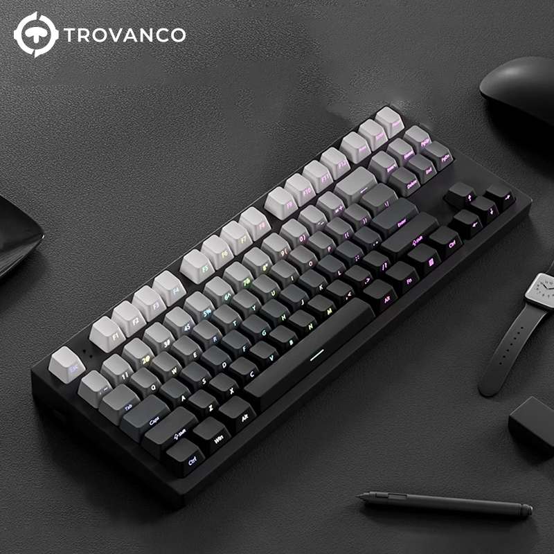 Conjunto de 130 Teclas Gradien - Gaming Keyboard Typewriter avaliação e preço