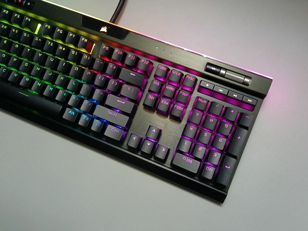 Corsair PBT Keycap transparent - Gaming Keyboard Corsair avaliação e preço