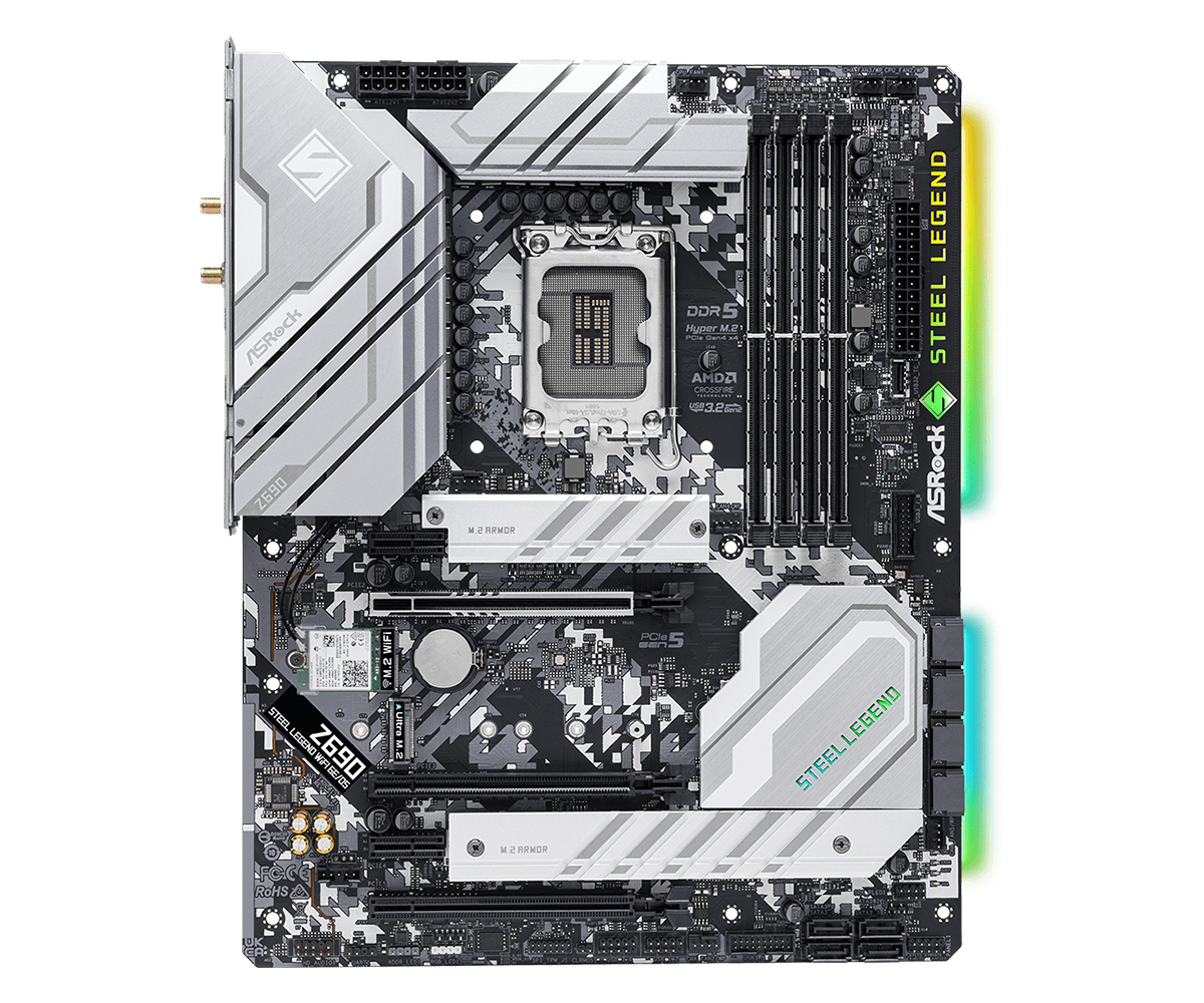 Placa-mãe Z690 LGA1700 ASROCK  - Intel Cpu Core I7 avaliação e preço