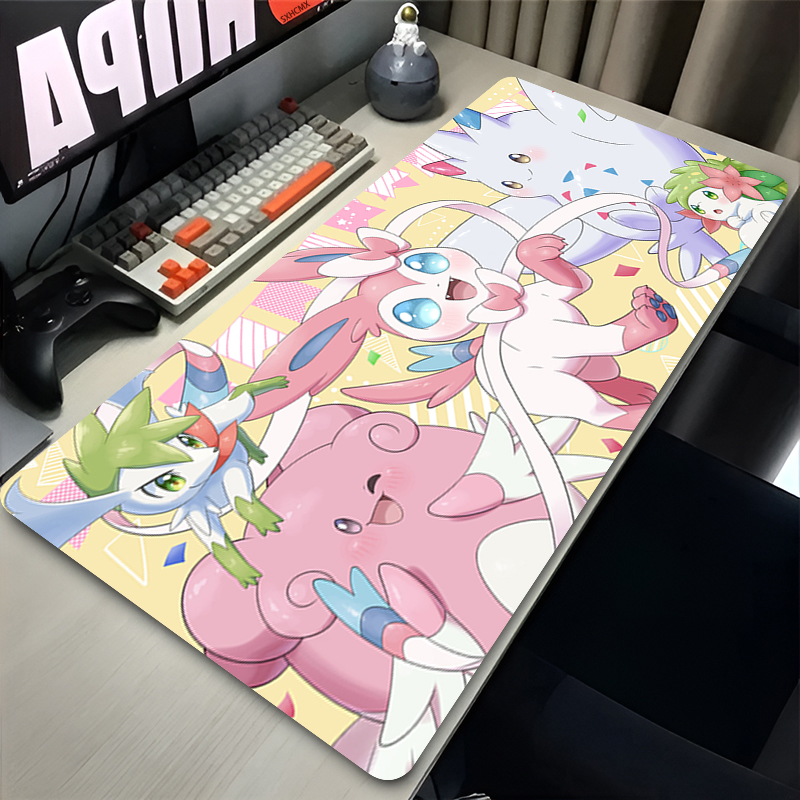 Mousepad Grande Rosa Fofo XXL  - Gaming Keyboard He avaliação e preço