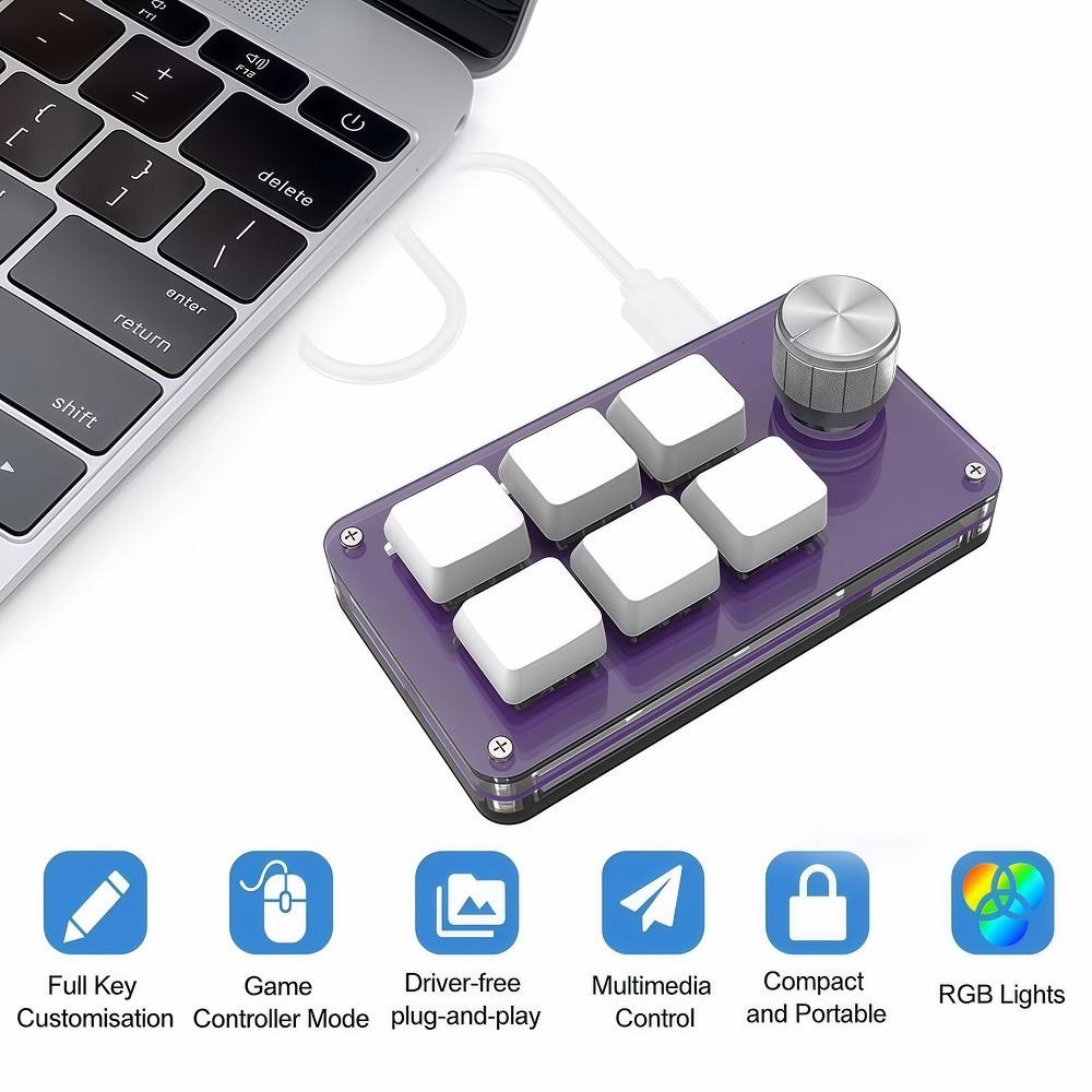 Teclado Mecânico Ultrafino Hot - Gaming Keyboard Type C avaliação e preço