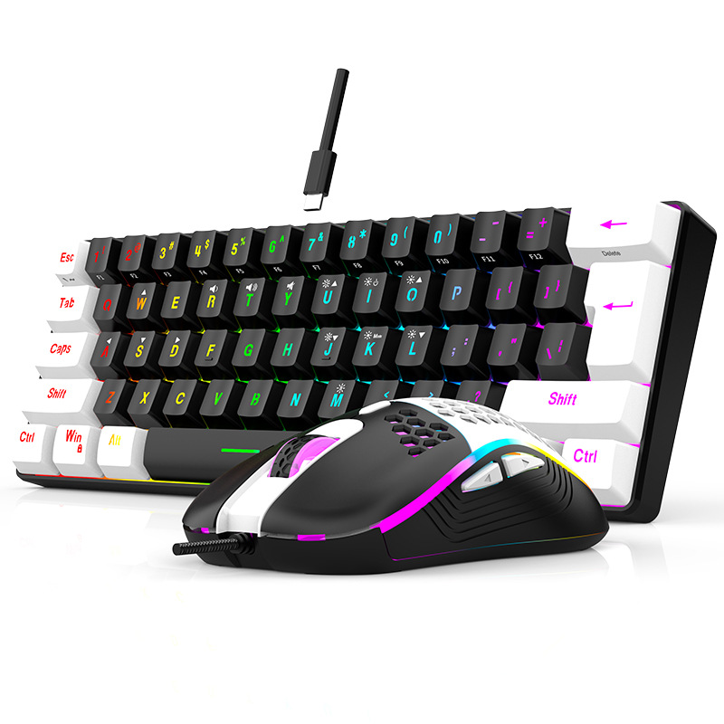 Conjuntos de Teclado e Mouse 6 - Gaming Keyboard Mouse And Headset Combo avaliação e preço